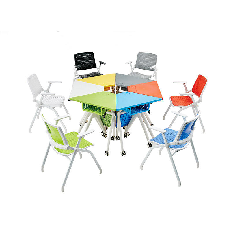 SS0266 スマートクラスルーム用学校生徒用デスクとチェアセット